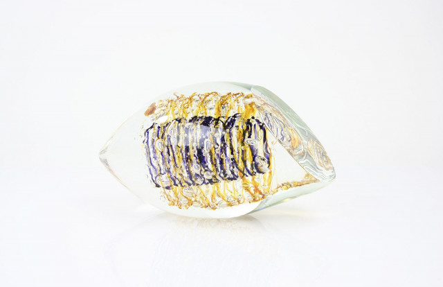 Loranto + Object ei groot amber/wit